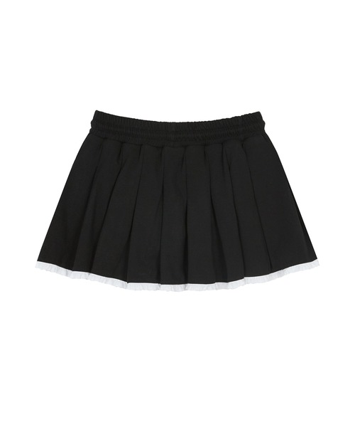 LUVISTRUE（ラヴイズトゥルー）の「IM SHORT PLEATS SKIRT（スカート・レディース・グレー/ブラック/アイボリー・FREE）」の20枚目の写真