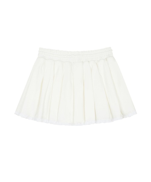 LUVISTRUE（ラヴイズトゥルー）の「IM SHORT PLEATS SKIRT（スカート・レディース・グレー/ブラック/アイボリー・FREE）」の22枚目の写真