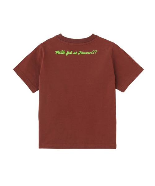 MILKFED.(ミルクフェド)の「ICING LOGO COMPACT S/S TEE(Tシャツ/カットソー・レディース・レッド/ブラウン/ホワイト/ブラック・M/S)」の6枚目の写真