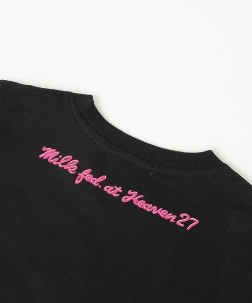 MILKFED.(ミルクフェド)の「ICING LOGO COMPACT S/S TEE(Tシャツ/カットソー・レディース・レッド/ブラウン/ホワイト/ブラック・M/S)」の12枚目の写真