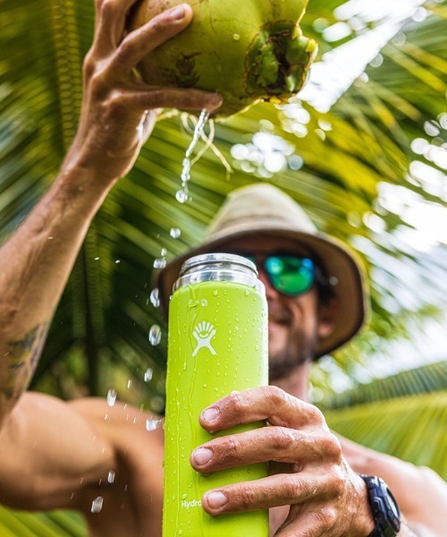 OLD BETTY'S（オールドベティーズ）の「【Hydro Flask】ハイドロフラスク Hydration 20oz Wide Mouth/591ml（水筒・レディース・ネイビー/ホワイト・FREE）」の5枚目の写真