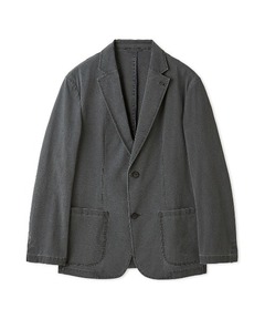 セール】waist bicolor twill tailored jacket / ウエストバイカラー 