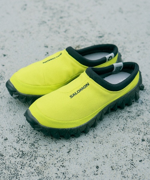 SALOMON(サロモン)の「SNOWCLOG L47579000(スリッポン・メンズ・イエロー・26.5cm/27.5cm/28.0cm/23.0cm/23.5cm/24.0cm/24.5cm/25.0cm/25.5cm/26.0cm/28.5cm/29.0cm/27.0cm/30.0cm)」の2枚目の写真