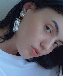 【IRIS 47】palace pearl fringe earring/パレス パール フリンジ イヤリング BO163