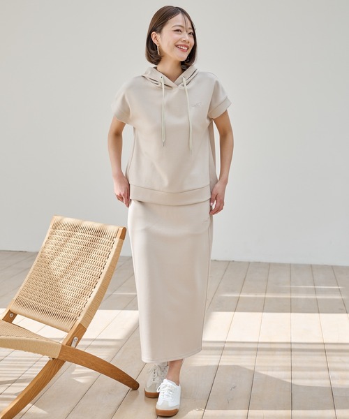 Arnold Palmer(アーノルドパーマー)の「フレンチスリーブ パーカー(パーカー・レディース・ライトグリーン/ブラック/ライトベージュ・L/M/S)」の21枚目の写真