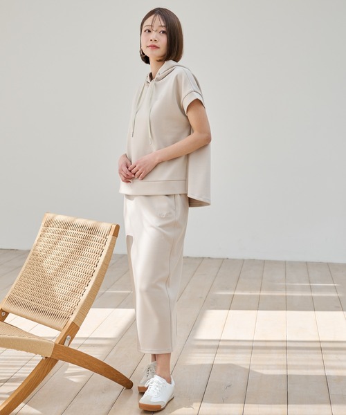 Arnold Palmer(アーノルドパーマー)の「フレンチスリーブ パーカー(パーカー・レディース・ライトグリーン/ブラック/ライトベージュ・L/M/S)」の22枚目の写真