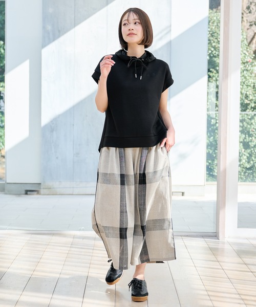 Arnold Palmer(アーノルドパーマー)の「フレンチスリーブ パーカー(パーカー・レディース・ライトグリーン/ブラック/ライトベージュ・L/M/S)」の18枚目の写真