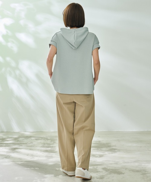 Arnold Palmer(アーノルドパーマー)の「フレンチスリーブ パーカー(パーカー・レディース・ライトグリーン/ブラック/ライトベージュ・L/M/S)」の16枚目の写真