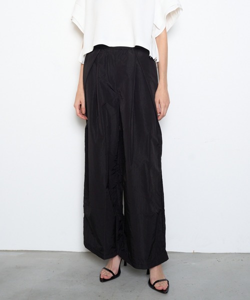 Muel Chic(ミュエルシック)の「Citrus pants シトラスパンツ(その他パンツ・レディース・アイボリー系/ホワイト/ブラック・FREE)」の12枚目の写真