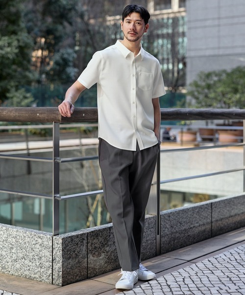 セール】【イージーケア・吸水速乾・通気性・軽量】綿麻ライク