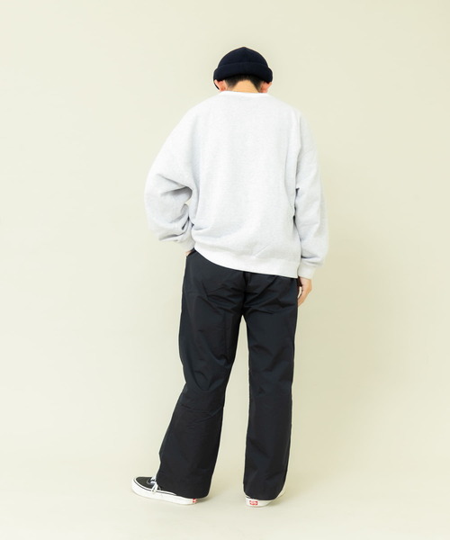 URBAN RESEARCH（アーバンリサーチ）の「NYLON STRAIGHT PANTS（その他パンツ・メンズ・ネイビー・1/2）」の8枚目の写真