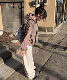 anyonemore | サイドタック切替トレーニングパンツ(スウェットパンツ)