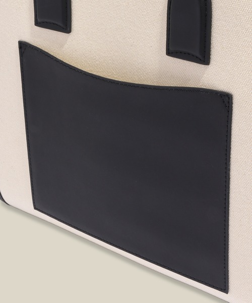 ROPE'（ロペ）の「【E'POR】I BAG Wide【通勤】【A4対応】【軽量】（トートバッグ・レディース・ブラック/ダークブラウン・FREE）」の5枚目の写真