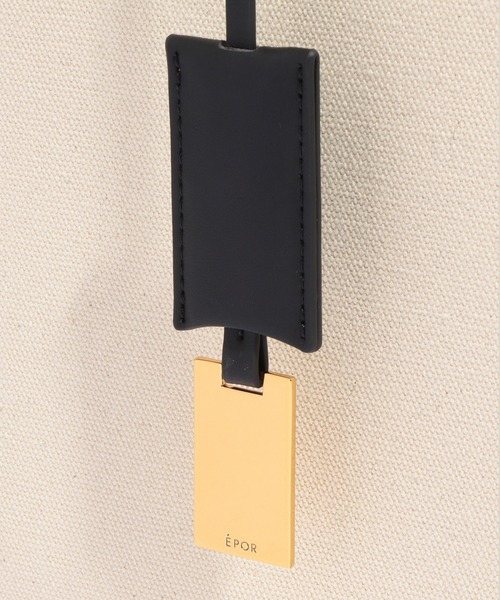 ROPE'（ロペ）の「【E'POR】I BAG Wide【通勤】【A4対応】【軽量】（トートバッグ・レディース・ブラック/ダークブラウン・FREE）」の9枚目の写真