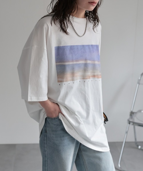 セール】【選べる】BIGシルエットプリントTシャツ / オーバー