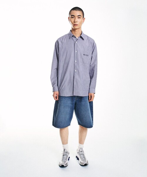 City Ambient Products(シティアンビエントプロダクツ)の「City Ambient Products: バギー デニム ショーツ(デニムパンツ・メンズ・ロイヤルブルー/ブラック/グレー・SMALL/MEDIUM/LARGE)」の12枚目の写真