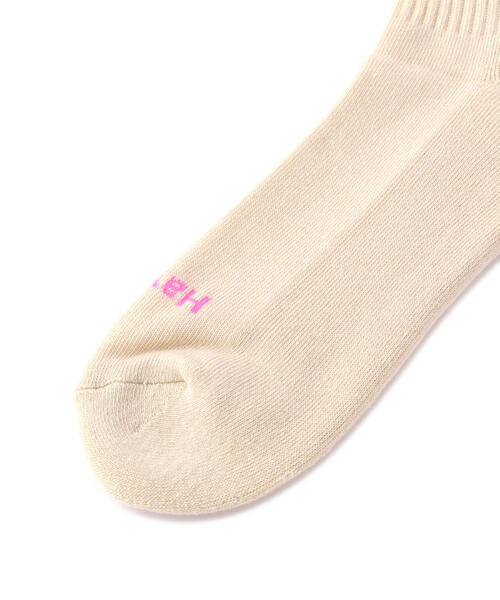 ROSTER SOX（ロスターソックス）の「ROSTER SOX/ロスターソックス　PEACE SOCKS メンズ レディース（ソックス/靴下・メンズ・ホワイト/ベージュ/ナチュラル・1/2）」の8枚目の写真