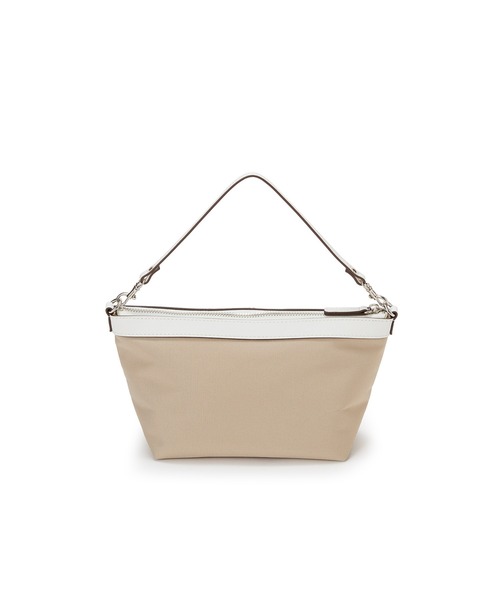 Breath TOPKAPI（ブレストプカピ）の「【Breath TOPKAPI】ワイド トート レザーハンドル カゴバッグ / ポーチ付き（トートバッグ・レディース・ベージュ/ホワイト/ブラック・FREE）」の18枚目の写真