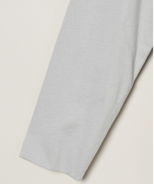 three dots（スリードッツ）の「ミルキージャージー 長袖Tシャツ（Tシャツ/カットソー・メンズ・ホワイト/ライトグレー/ブラック・MEDIUM/LARGE/SMALL）」の8枚目の写真