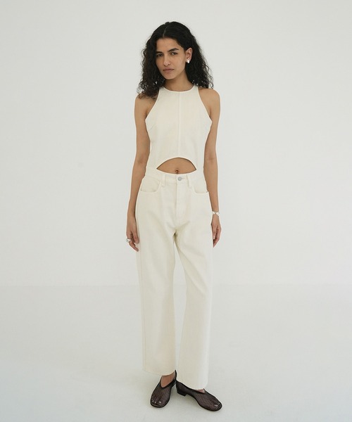 サロペット・オーバーオール・オールインワン CLANE WAIST OPEN DENIM ALL IN ONE サロペット・オーバーオール・オールインワン CLANE WAIST OPEN DENIM