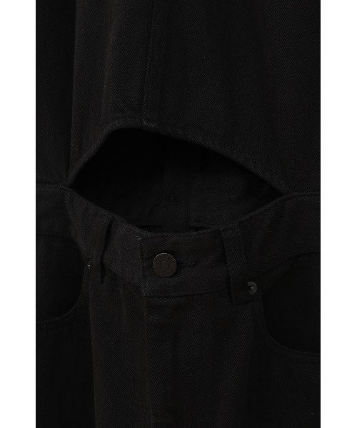 セール】WAIST OPEN DENIM ALL IN ONE（つなぎ/オールインワン