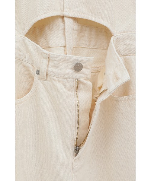 セール】WAIST OPEN DENIM ALL IN ONE（つなぎ/オールインワン