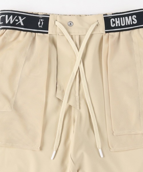 CW-X（シーダブリューエックス）の「「CHUMS (チャムス)コラボ」　スーツとして使える　ロングパンツ（その他パンツ・レディース・ベージュ/ネイビー・M/L）」の6枚目の写真