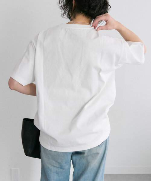 ear PAPILLONNER（イアパピヨネ）の「KEN NAKAYAMAコラボTシャツ（Tシャツ/カットソー・レディース・ホワイト系その他/ホワイト系その他2/ホワイト系その他3・FREE）」の22枚目の写真