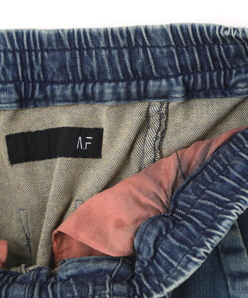 ROYAL FLASH（ロイヤルフラッシュ）の「A.F ARTEFACT/エーエフ・アーティファクト/Indigo Denim Cargo Sarouel Skinny/ag-6036-2（カーゴパンツ・メンズ・ブルー・1/2/3）」の4枚目の写真