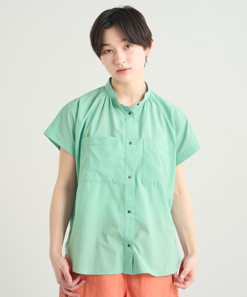 EXCURSION S/S BLOUSE W/エクスカーションショートスリーブブラウス