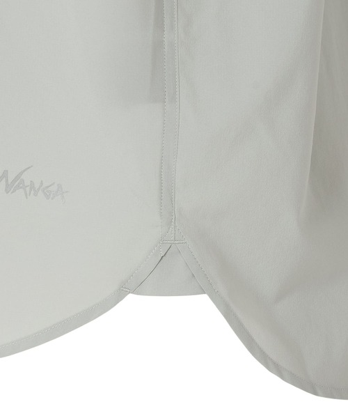 NANGA(ナンガ)の「EXCURSION S/S BLOUSE W/エクスカーションショートスリーブブラウス (ウィメンズ)(シャツ/ブラウス・レディース・ピンク/グレー系その他/ブラック/グリーン/ライトグリーン・M/L/S)」の12枚目の写真
