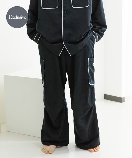 SENSE OF PLACE by URBAN RESEARCH（センスオブプレイスバイアーバンリサーチ）の「『別注』OATSIDE×SENSE OF PLACE　カーゴパンツ（その他パンツ・メンズ・ブラック/グレー/ブルー・MEDIUM/LARGE）」の2枚目の写真