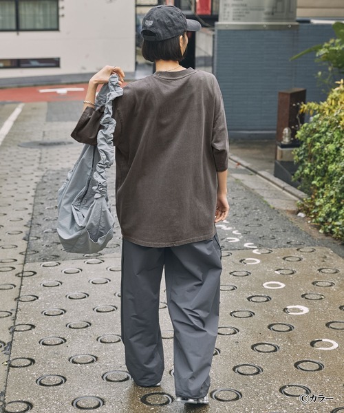 MONO-MART（モノマート）の「【EVANGELION】別注 エヴァンゲリオン ヴィンテージ加工 グラフィック刺繍 オーバーサイズ半袖Tシャツ（Tシャツ/カットソー・メンズ・ブラック/ブラック系2/ブラック系1・M/L）」の18枚目の写真