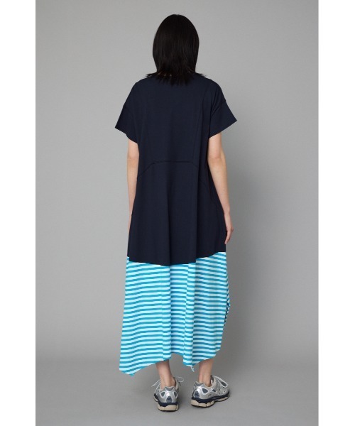 HeRIN.CYE(ヘリンドットサイ)の「Border hem one piece ボーダーヘムワンピース(ワンピース・レディース・グリーン/ブラック/ネイビー・FREE)」の18枚目の写真