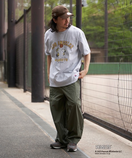 セール】【NUTMEG/ナツメグ】Peaunts バスケT（Tシャツ