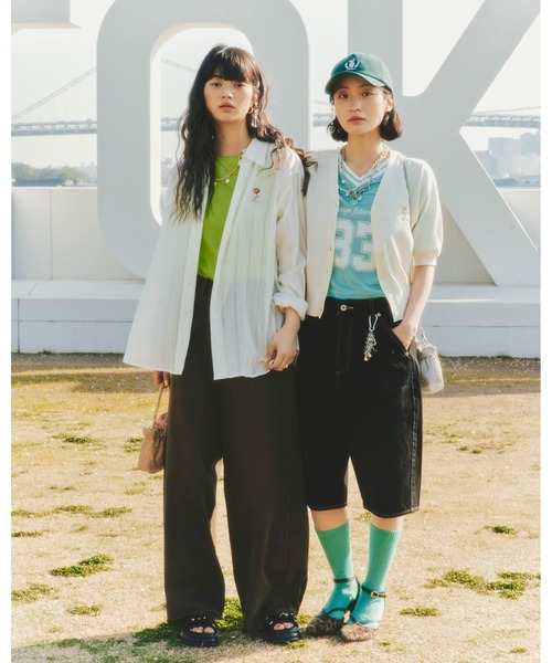 LILY BROWN（リリーブラウン）の「Lily Bearシアーオーバー