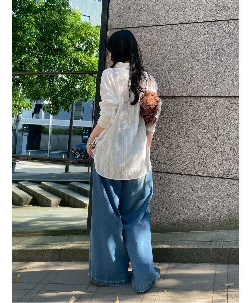 Lily Bearシアーオーバーシャツ（シャツ/ブラウス）｜LILY BROWN