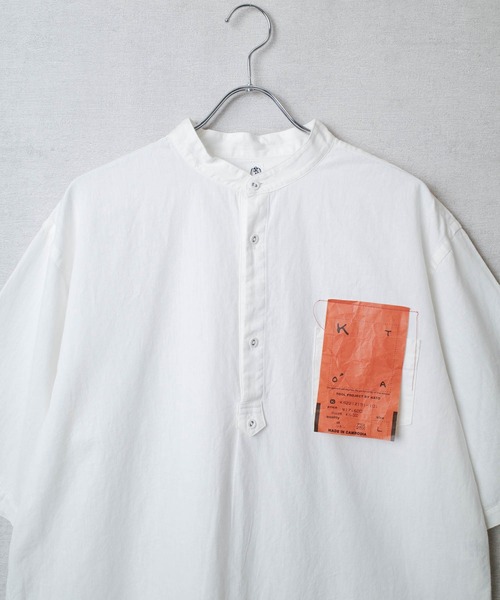 KATO`（カトー）の「【KATO'/カトー】221 シャンブレー プルオーバー KS2212151（Tシャツ/カットソー・メンズ・インディゴブルー/ホワイト・SMALL/MEDIUM/LARGE）」の14枚目の写真