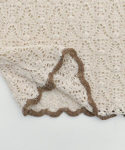 dispark（ディスパーク）の「DISPARK/バックレースアップBIGニット（Tシャツ/カットソー・レディース・ベージュ/ブラウン・FREE）」の17枚目の写真