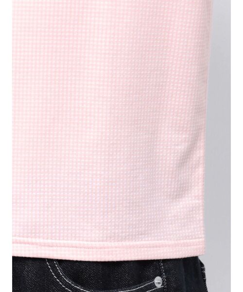 merry jenny（メリージェニー）の「【メロクロコラボ】My MelodyミニギンガムTee（Tシャツ/カットソー・レディース・ブルー/ピンク/レッド・FREE）」の9枚目の写真