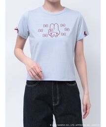 【メロクロコラボ】My MelodyミニギンガムTee