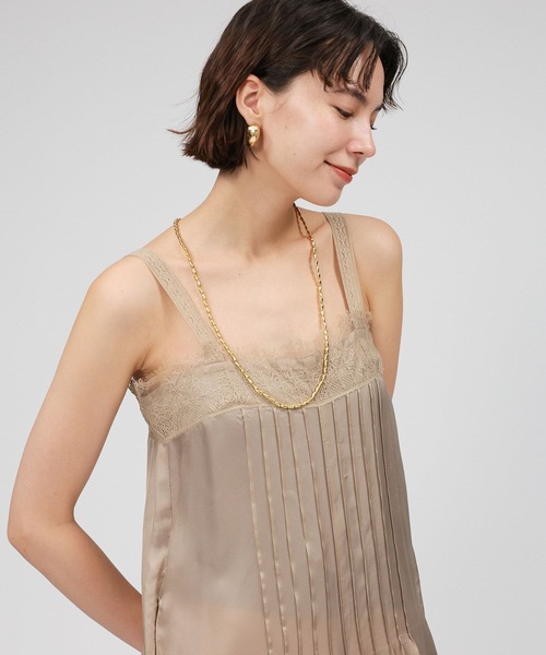 PROVOKE （プロヴォーク）の「【provoke】レースサロペット（その他パンツ・レディース・ベージュ/ブラック・FREE）」の5枚目の写真