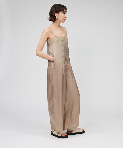 PROVOKE （プロヴォーク）の「【provoke】レースサロペット（その他パンツ・レディース・ベージュ/ブラック・FREE）」の8枚目の写真