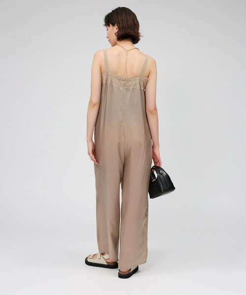 PROVOKE （プロヴォーク）の「【provoke】レースサロペット（その他パンツ・レディース・ベージュ/ブラック・FREE）」の6枚目の写真