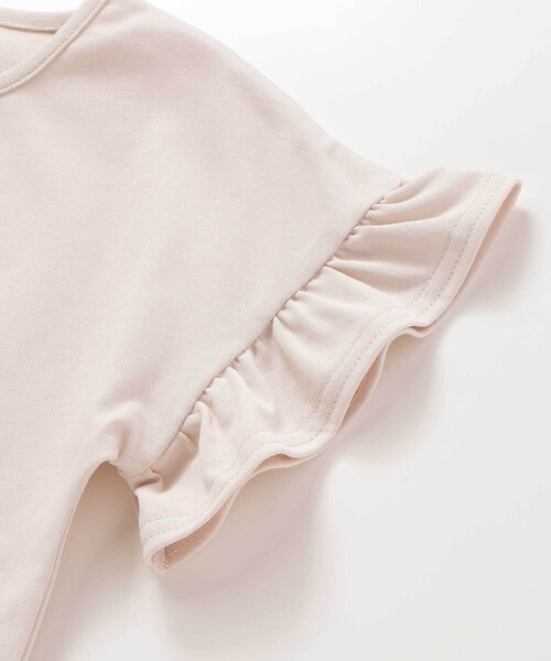 BeBe（ベベ）の「【WEB限定】お花レース星フリル天竺半袖Tシャツ(100~140cm)（Tシャツ/カットソー・キッズ・ベージュ/オレンジ・110cm/120cm/130cm/140cm/100cm）」の13枚目の写真