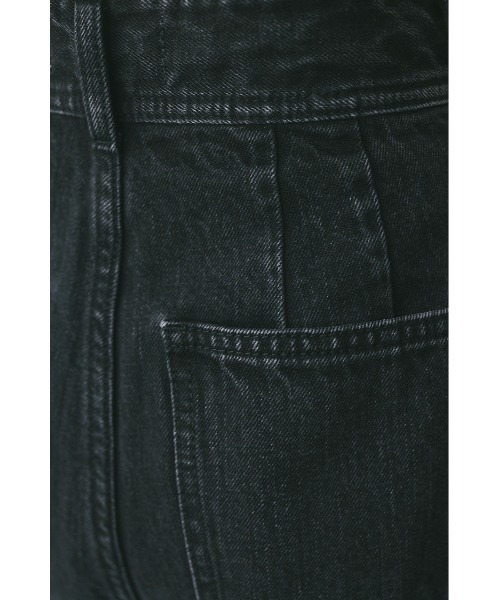 STYLEMIXER（スタイルミキサー）の「サイドタックハーフデニム（デニムパンツ・レディース・インディゴブルー/ブラック・SMALL/MEDIUM）」の10枚目の写真