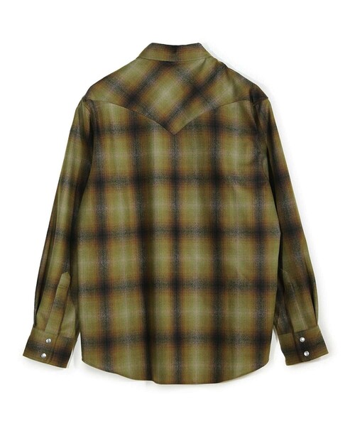 MEN'S BIGI（メンズビギ）の「【PENDLETON/ペンドルトン】別注オンブレチェックシャツ（シャツ/ブラウス・メンズ・ブラック/カーキ・03/02）」の19枚目の写真