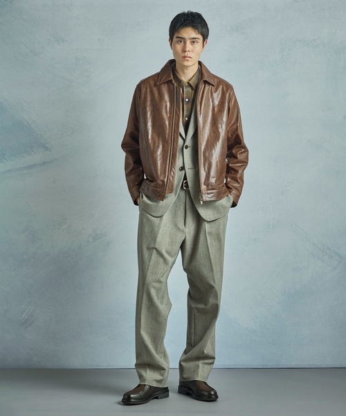 MEN'S BIGI（メンズビギ）の「【PENDLETON/ペンドルトン】別注オンブレチェックシャツ（シャツ/ブラウス・メンズ・ブラック/カーキ・03/02）」の10枚目の写真