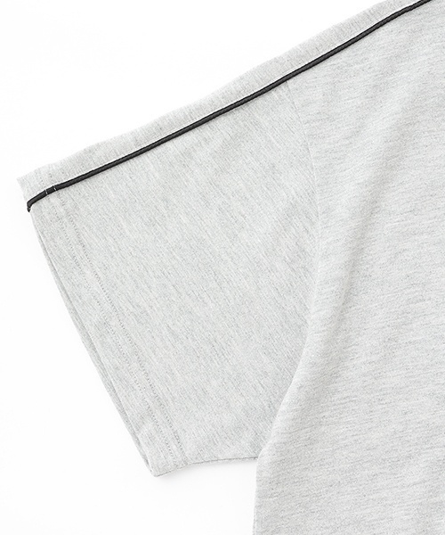 LOVETOXIC(ラブトキシック)の「【LTXC】【接触冷感/ひんやり】ハーフジップセットアップ(セットアップ・キッズ・ネイビー/トップグレー/オフホワイト・M:150cm/L:160cm/S:140cm)」の16枚目の写真