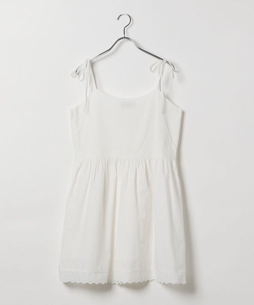 3.3 Field Trip （3.3フィールドトリップ）の「3.3 Field Trip／レースキャミワンピース（ワンピース・レディース・ホワイト・FREE）」の6枚目の写真